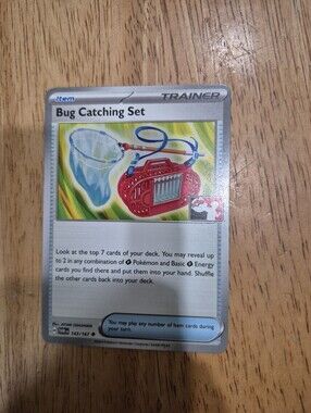 QTY 3 Pokémon Trainer Card Bug Catching Set